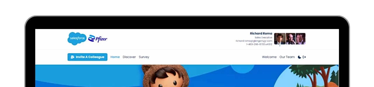 Preview: Omedym Digital Sales Room